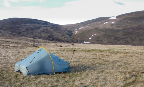  Scarp 2 camped in the Cairngorms in May
