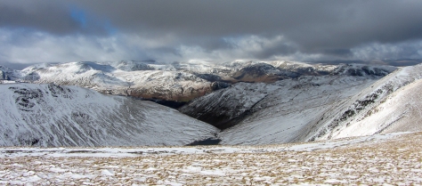 Hayswater surrounded by fells